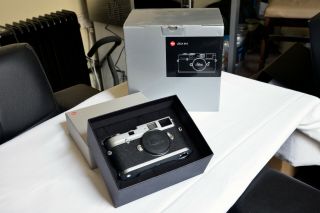 Leica M - A Body Silver Chrome - Very Rare,  Boxed,  All Paperwork,  Best In Uk