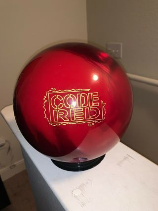 Storm Code Red Bowling Ball,  14 Lbs,  Rarely