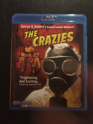 Rare Oop The Crazies (blue Underground Blu - Ray 2010) George A.  Romero