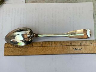 Coin Silver Tablespoon.  19th Century Sterling