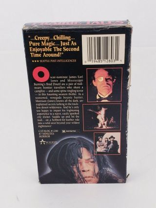 Grim Prairie Tales VHS vintage rare horror video James Earl Jones Brad Dourif 2