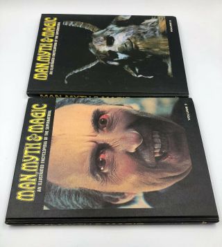 Man Myth & Magic Illustrated Supernatural Encyclopedia 24 Volume Set 1970 Rare