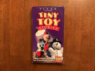 Tiny Toy Stories Vhs Pixar Rare Collectible