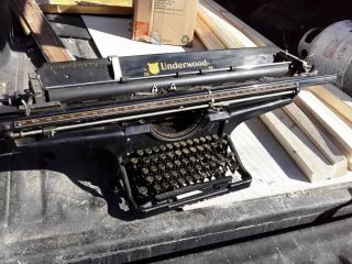 Underwood Antique Typewriter No.  5