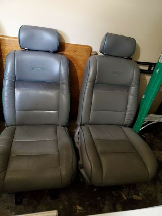 1993 1994 Ford Explorer Limited Rare Gray /w Green Leather Seats