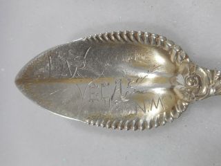 Sterling Silver Souvenir Spoon Las Vegas,  Mexico
