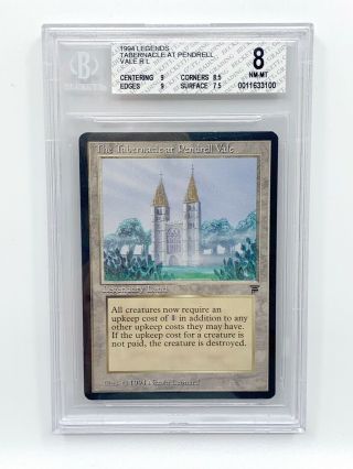 1x The Tabernacle At Pendrell Vale | Legends | Magic The Gathering (mtg) | Bgs 8