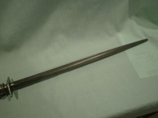 Rare Vintage F Dick Arrow Butchers Sharpening Steel