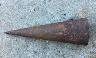 Vtg Tobacco Harvesting Metal Spear Spike Farm Tool Old Rustic Barn Find