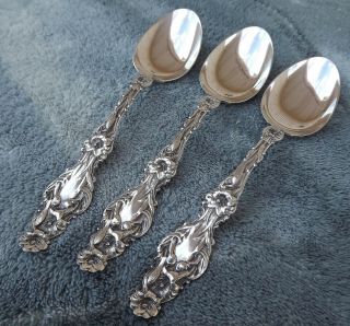 Lily By Whiting 5 1/2 " Sterling Coffee Spoon (s) 1 Of 6 Avail.  No Mono