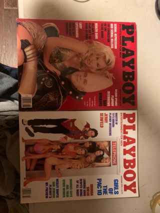 Rare Playboy Magazines (pamela Anderson) (seinfeld) 90’s
