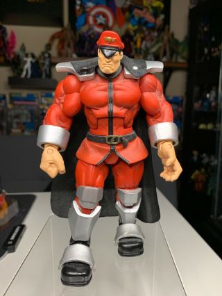 Street Fighter Sota Toys Capcom Red M.  Bison Rare Incomplete Loose Figure Only