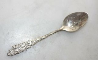 Vintage Bm Co Sterling Silver Souvenir North Bay Spoon