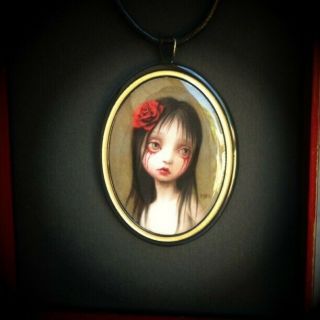 Mark Ryden " Rose " Pendent Rare Limited Edition
