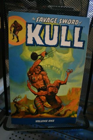 The Savage Sword Of Kull Volume 1 Dark Horse Deluxe Tpb Rare Oop Roy Thomas