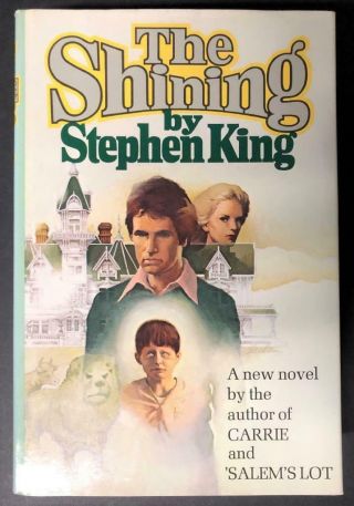 Stephen King The Shining 1977 Doubleday Rare First Book Club Print Mp12x