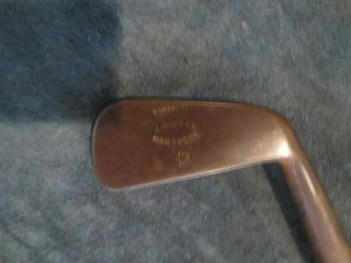 Antique Wood Shaft Hickory Early Winton Long Iron Smooth Fae