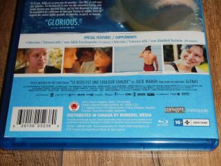 Blue Is The Warmest Color / La vie d ' Adèle (Blu - ray,  2013) BRD5238.  / RARE 3