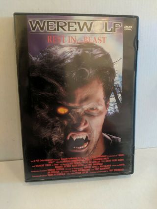 Werewolf Dvd Rare Simitar A - Pix Horror Gore Were - Wolf 1996