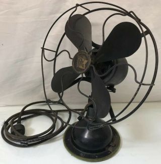 Antique 1919 Robbins & Myers Oscillating Fan Model 4512 Ref Yyyy