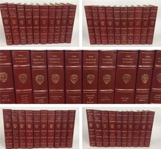 Rare Easton Press Harvard Classics Millennium Edition Complete 50 Volumes Books