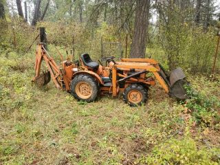 Rare B7100 Kubota Diesel Tractor Loader Backhoe 4wd