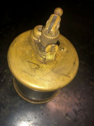 Antique Brass Oiler Hit Miss Engine IHC Glass Oiler 3