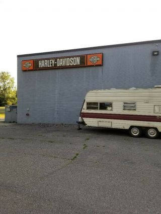 Huge Harley Davidson Dealership Sign 24 
