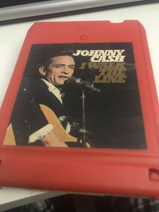 Johnny Cash I Walk The Line Pickwick Rare 8 Track Tape