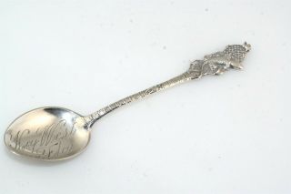 Key West Florida Antique Sterling Silver Souvenir Spoon