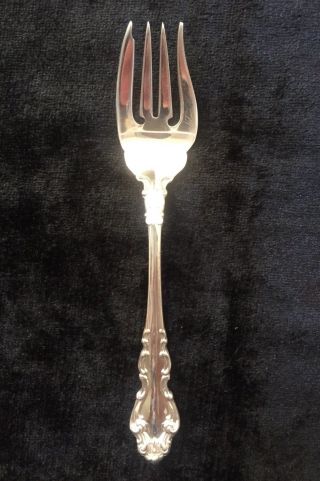 Reed And Barton Spanish Baroque (sterling,  1965) Salad Fork 6 1/2 "