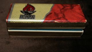 VINTAGE OLD RARE HARMONICA KEY of C OLYMPIA With box 2