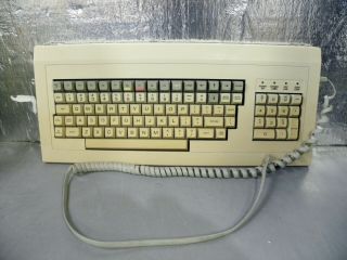 Rare Vintage Zenith Data System Terminal Keyboard Mechanical Green Sliders Rj11