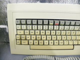 RARE Vintage Zenith Data System TERMINAL Keyboard Mechanical Green Sliders RJ11 2