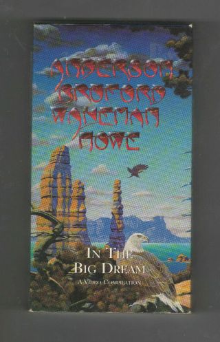 Yes - Jon Anderson Bruford Wakeman Howe - In The Big Dream Vhs - Rare Oop