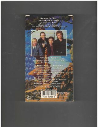 YES - Jon Anderson Bruford Wakeman Howe - In the Big Dream VHS - RARE OOP 2