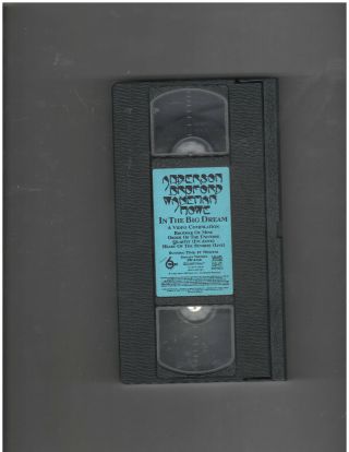 YES - Jon Anderson Bruford Wakeman Howe - In the Big Dream VHS - RARE OOP 3