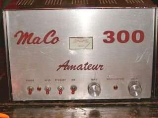 A Vintage Maco 300 Bi - Linear Amplifier (rare 300 Maco)