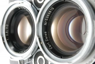【RARE WHITE FACE Optics MINT】ROLLEIFLEX 2.  8F Planar 80mm F2.  8 From Japan 1193 3