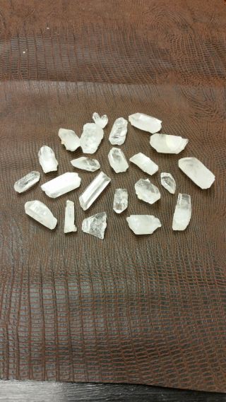 Arkansas Quartz Crystal Clear Rare Healing Points Jewelry