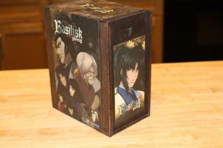 Basilisk Wood Box Complete Series Set Rare Oop Wooden Dvd Boxset With