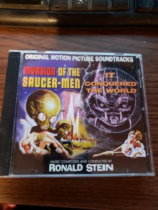 Rare Soundtrack Cd : Invasion Of The Saucer - Men It Conquered The World Stein