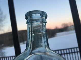 Antique DR.  MILES REMEDY FOR THE HEART ❤️ Collectors Example Quality GLASS BOTTLE 3