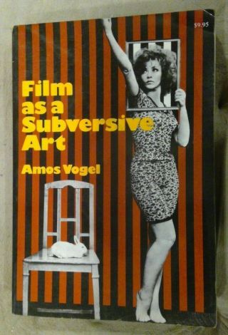 Film As A Subversive Art By Amos Vogel (1976,  Paperback) Rare