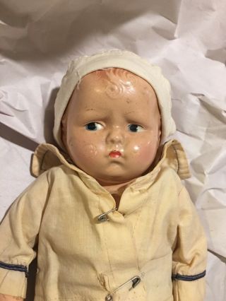 Antique Effanbee Grumpy Doll,  12 In,  1930 
