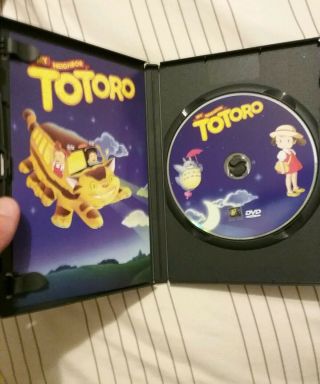 My Neighbor Totoro DVD RARE Fox DUB Full screen OOP 2002 3