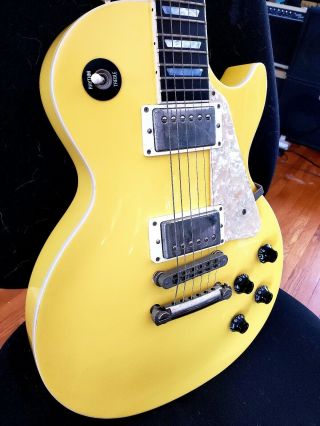 1996 Gibson Les Paul Catalina Yellow Very Rare Classic 57 Pus Ebony Fret