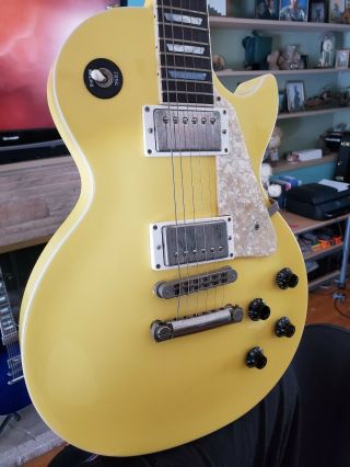 1996 Gibson Les Paul Catalina Yellow Very rare Classic 57 pus Ebony Fret 2