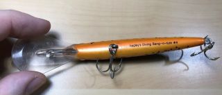 Bagley Bang O Lure 4 Brown / Yellow with Black Specks possible Blue gill 3