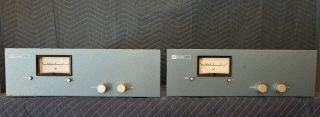 Ultra Rare Dynavector Dv - 8100 Vacuum Tube Power Amplifier Pair Vintage Hifi